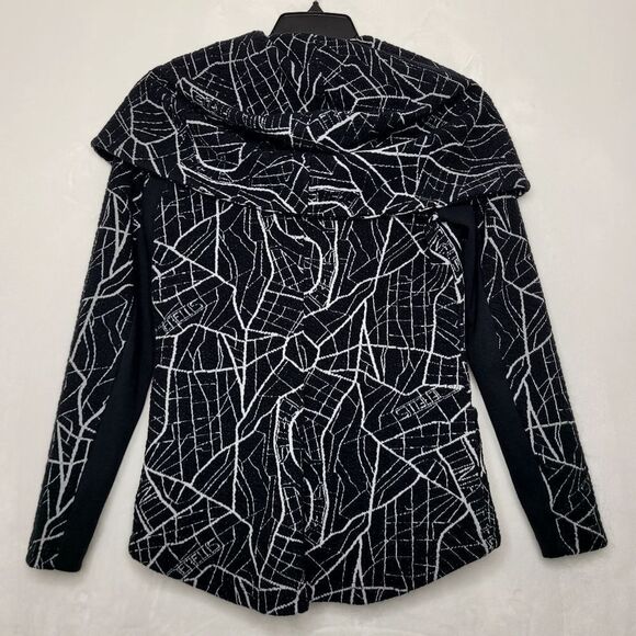 Tonia Debellis Hooded Coat Size Small - Picture 9 of 10